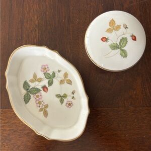 Sweet Wedgewood strawberry china